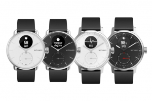 Withings Scanwatch 42mm aktivitásmérő óra fekete (HWA09-model 4-All-Int)